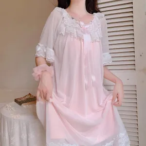 A Most Beautiful Dream  Sleepwear Kawaii Academia Y2K Cottagecore Coquette Fairycore Dollette Princesscore