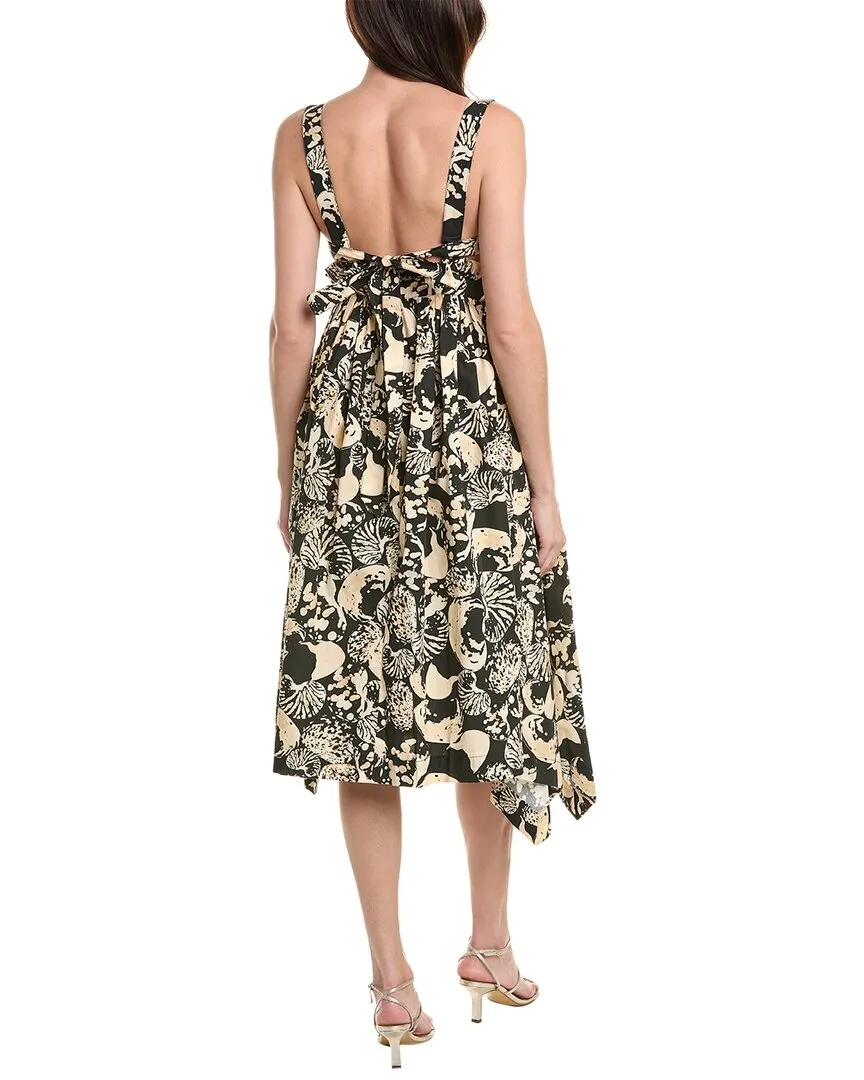 Agua Bendita Lunatus Cosechia Midi Dress
