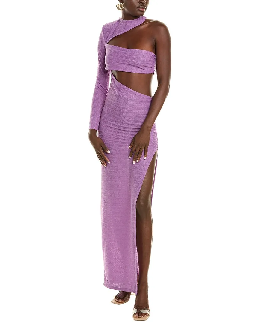 Bronx And Banco Amara Linen-Blend Midi Dress
