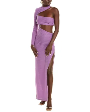 Bronx And Banco Amara Linen-Blend Midi Dress