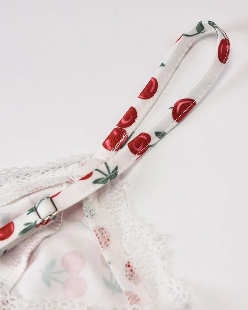 Doily Cherries Dress