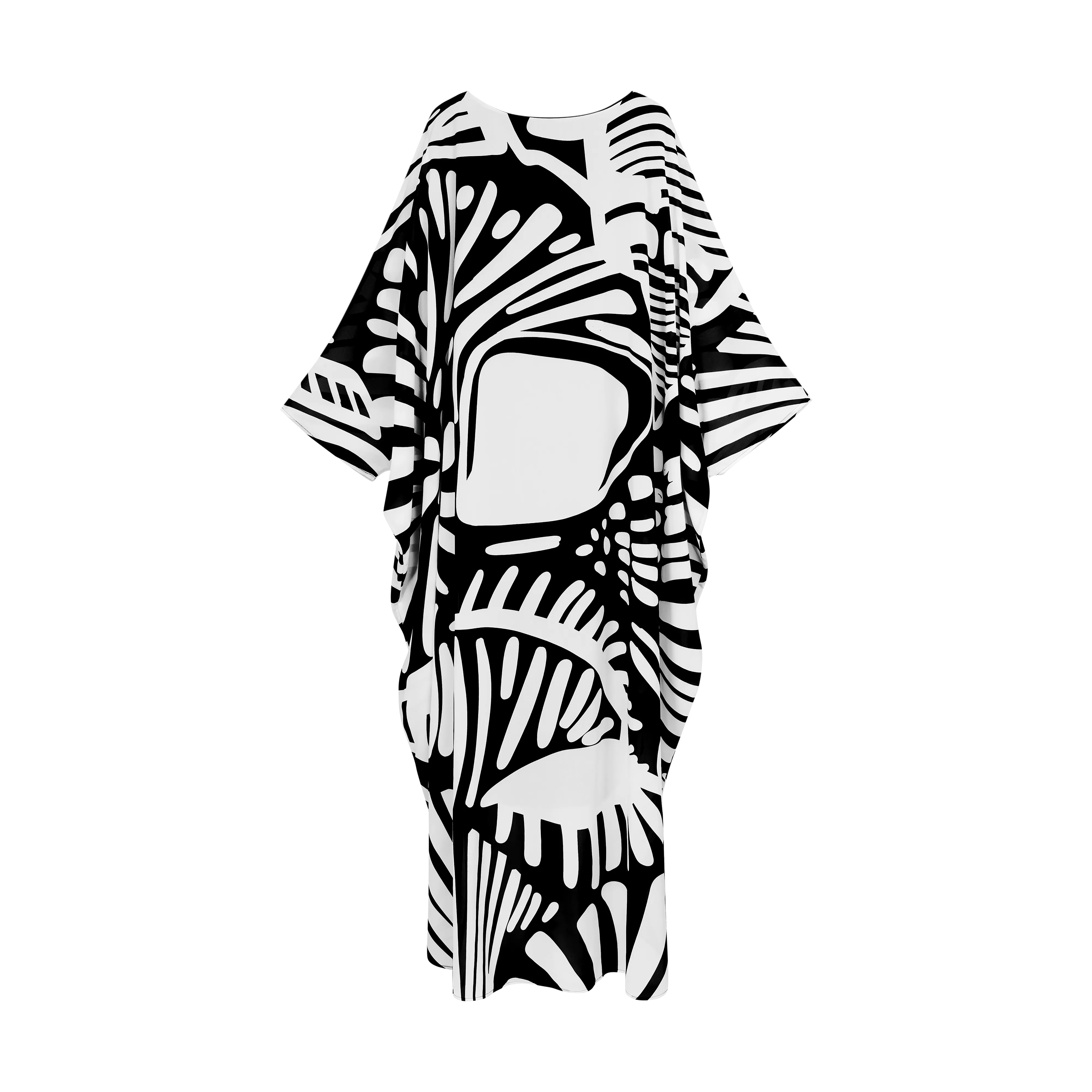 EL MAR KAFTAN-BLACK