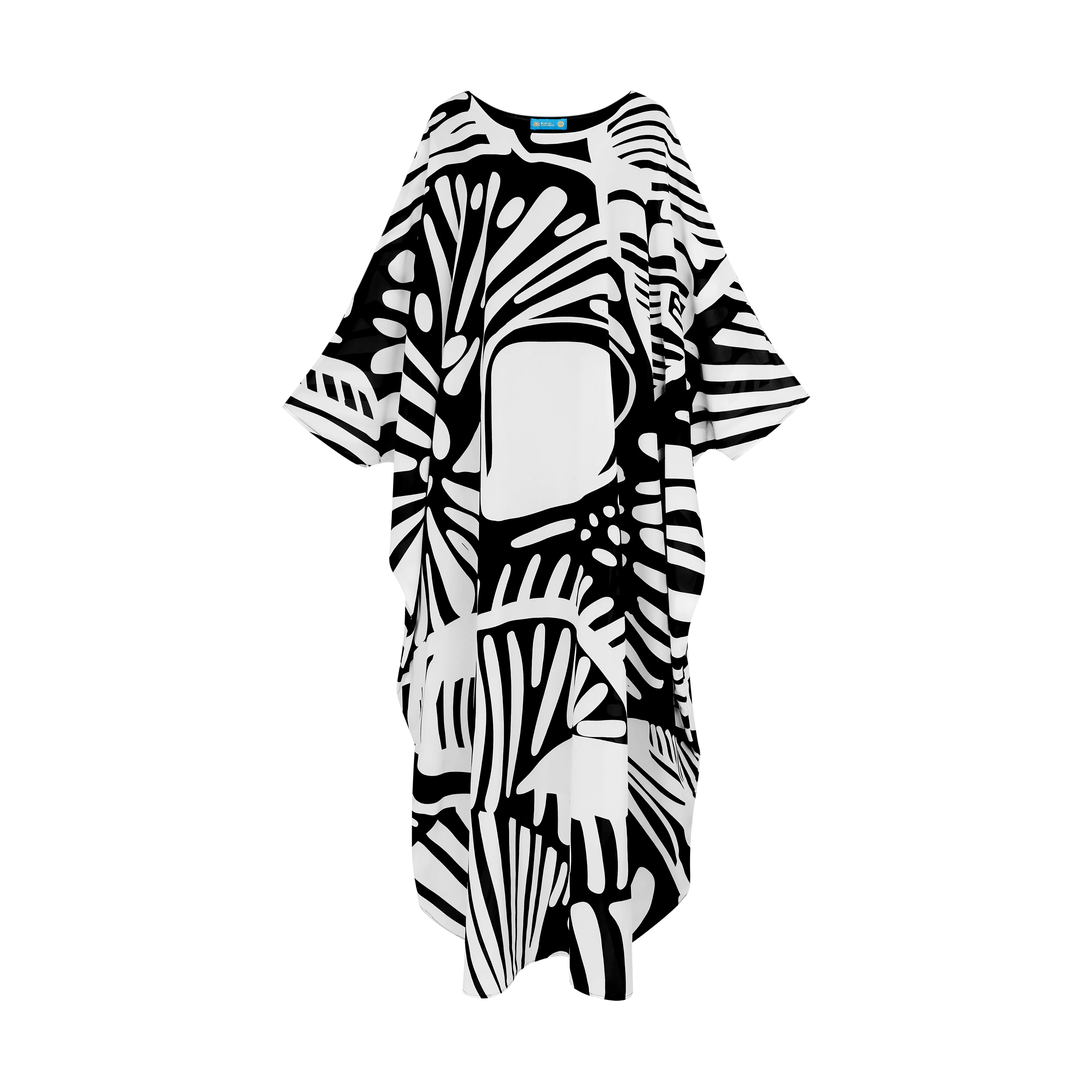EL MAR KAFTAN-BLACK