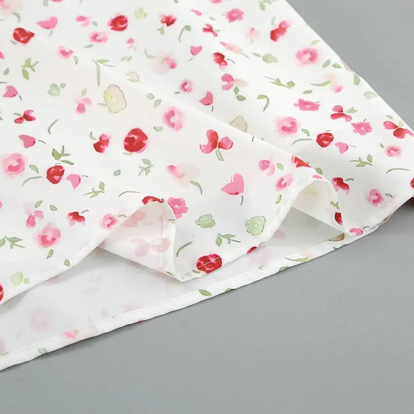 Printed floral dress