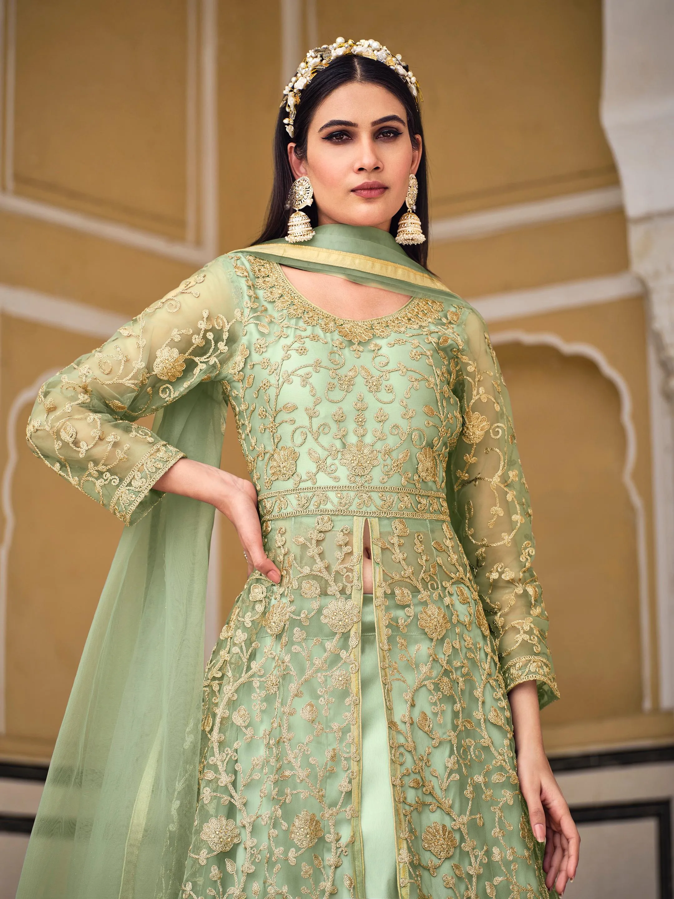 Senhora 2085 Samara Exclusive Heavy Designer Gown Style (2295x04)