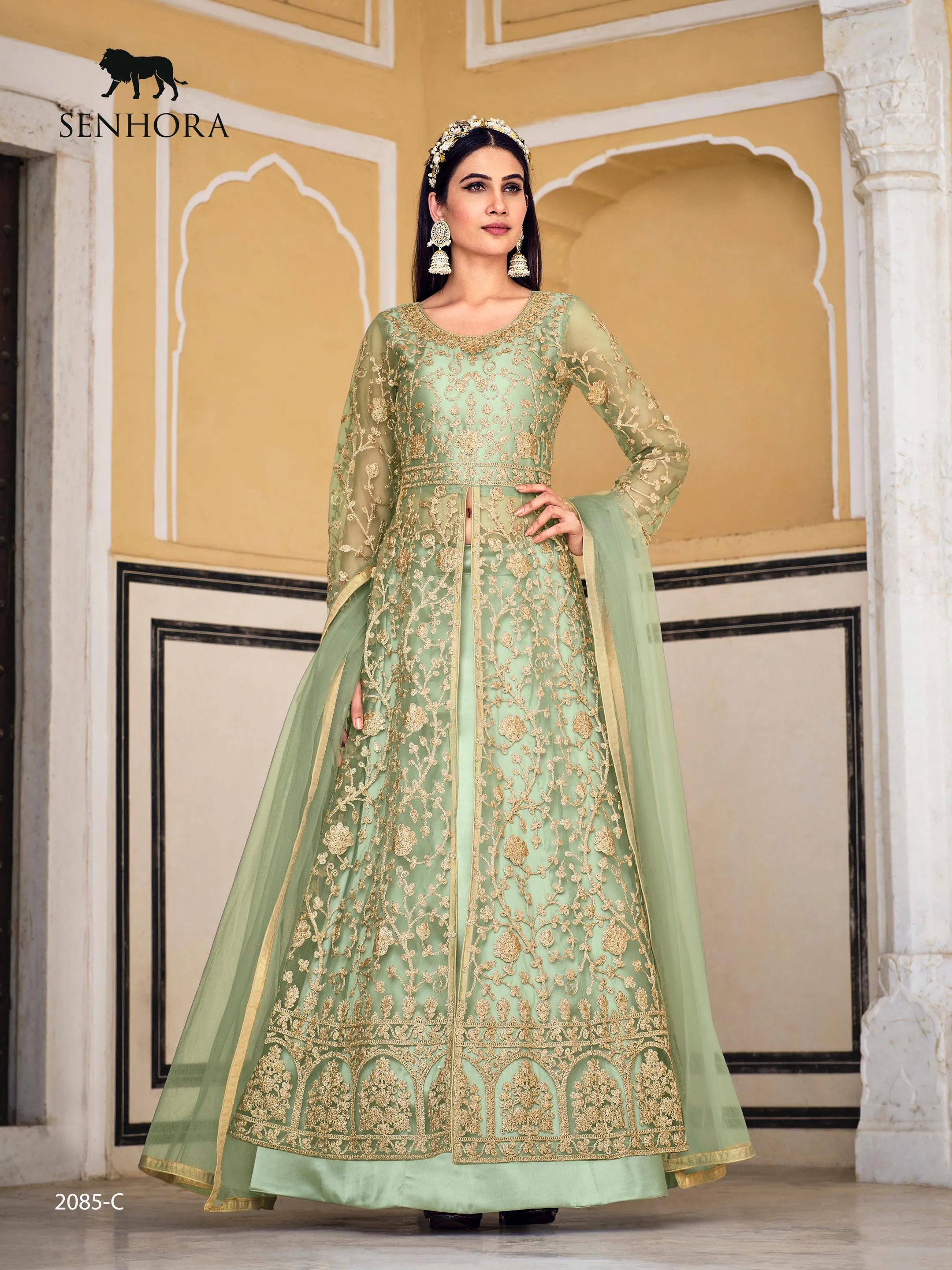 Senhora 2085 Samara Exclusive Heavy Designer Gown Style (2295x04)