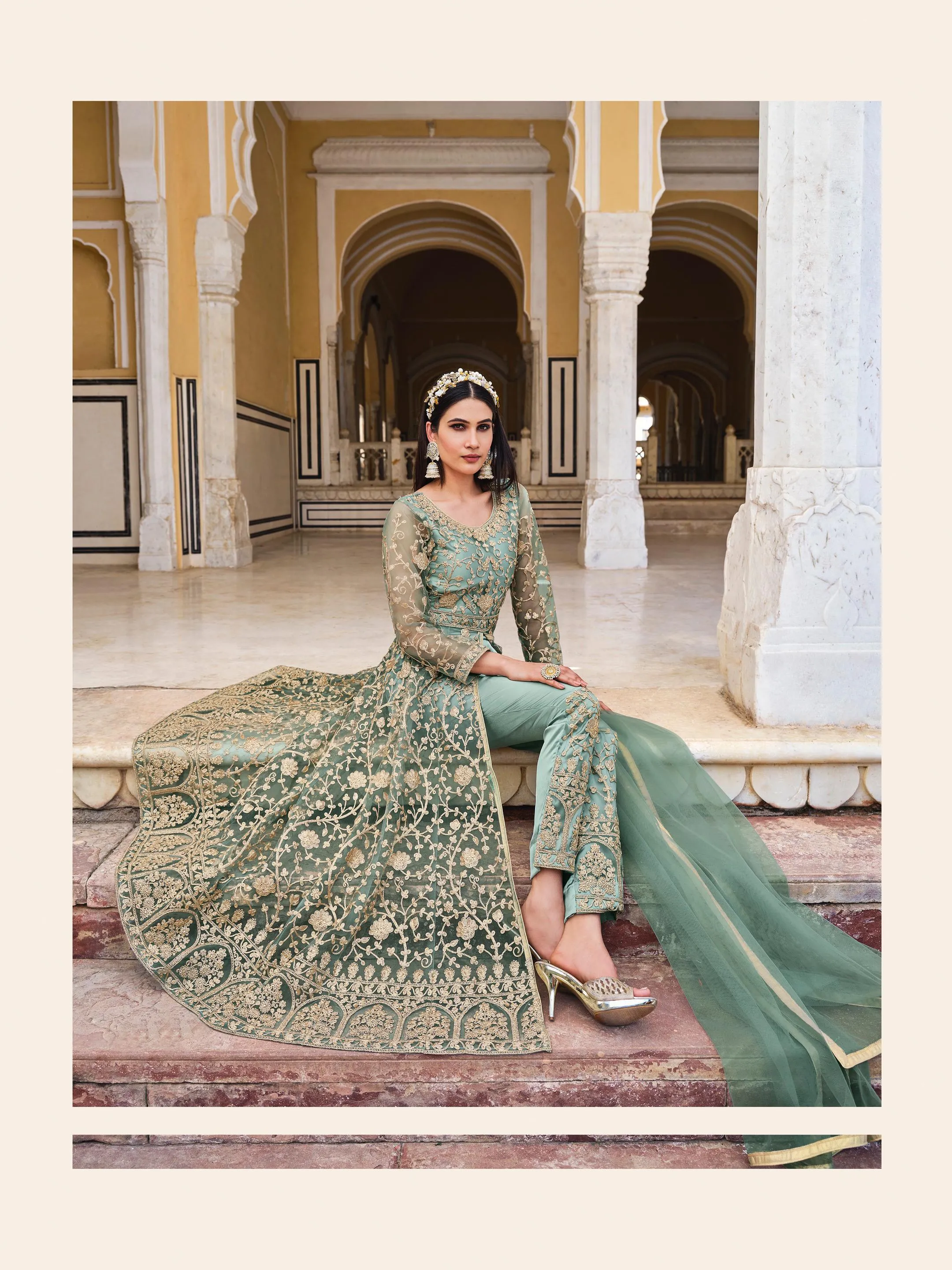 Senhora 2085 Samara Exclusive Heavy Designer Gown Style (2295x04)