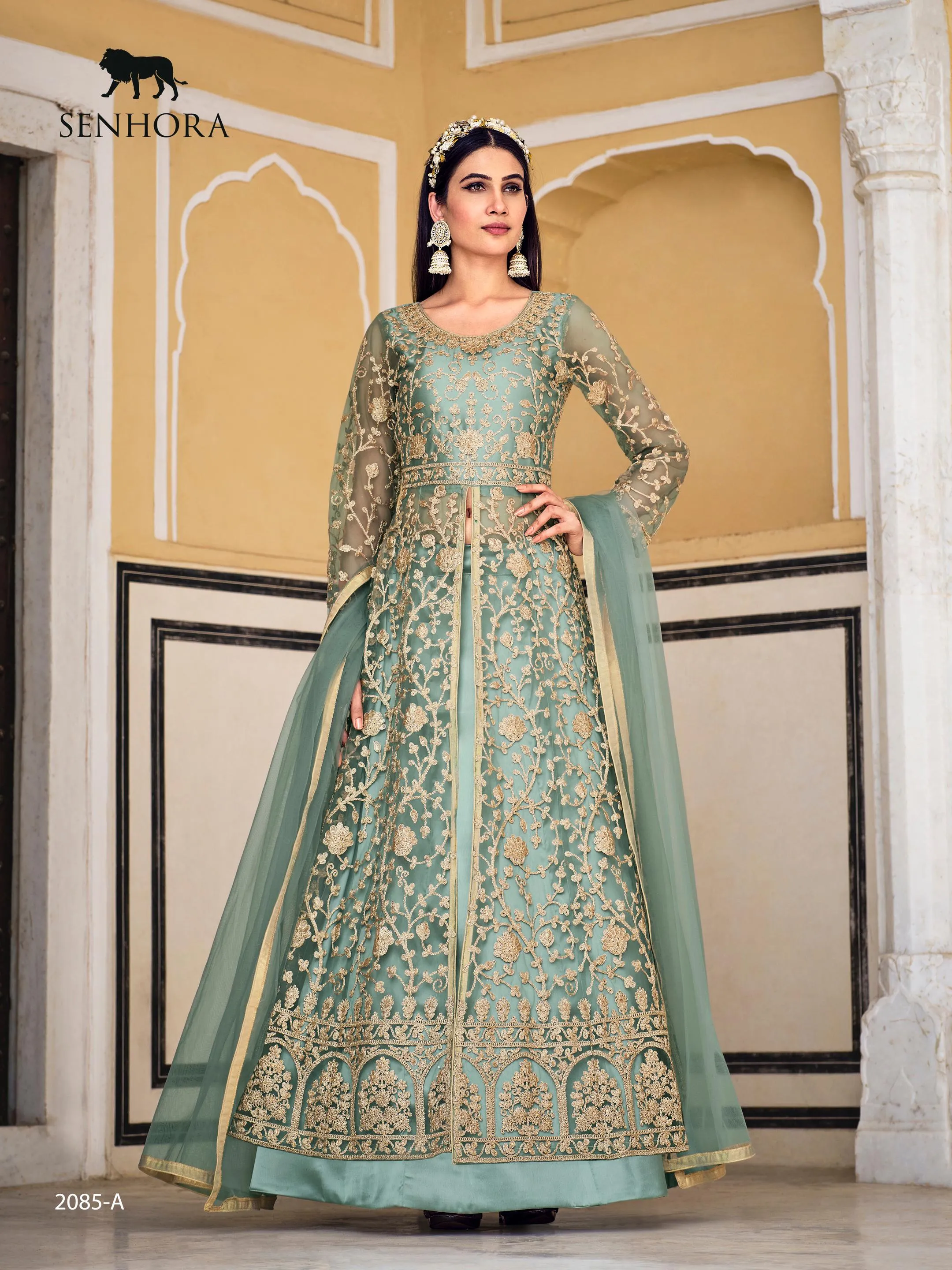 Senhora 2085 Samara Exclusive Heavy Designer Gown Style (2295x04)