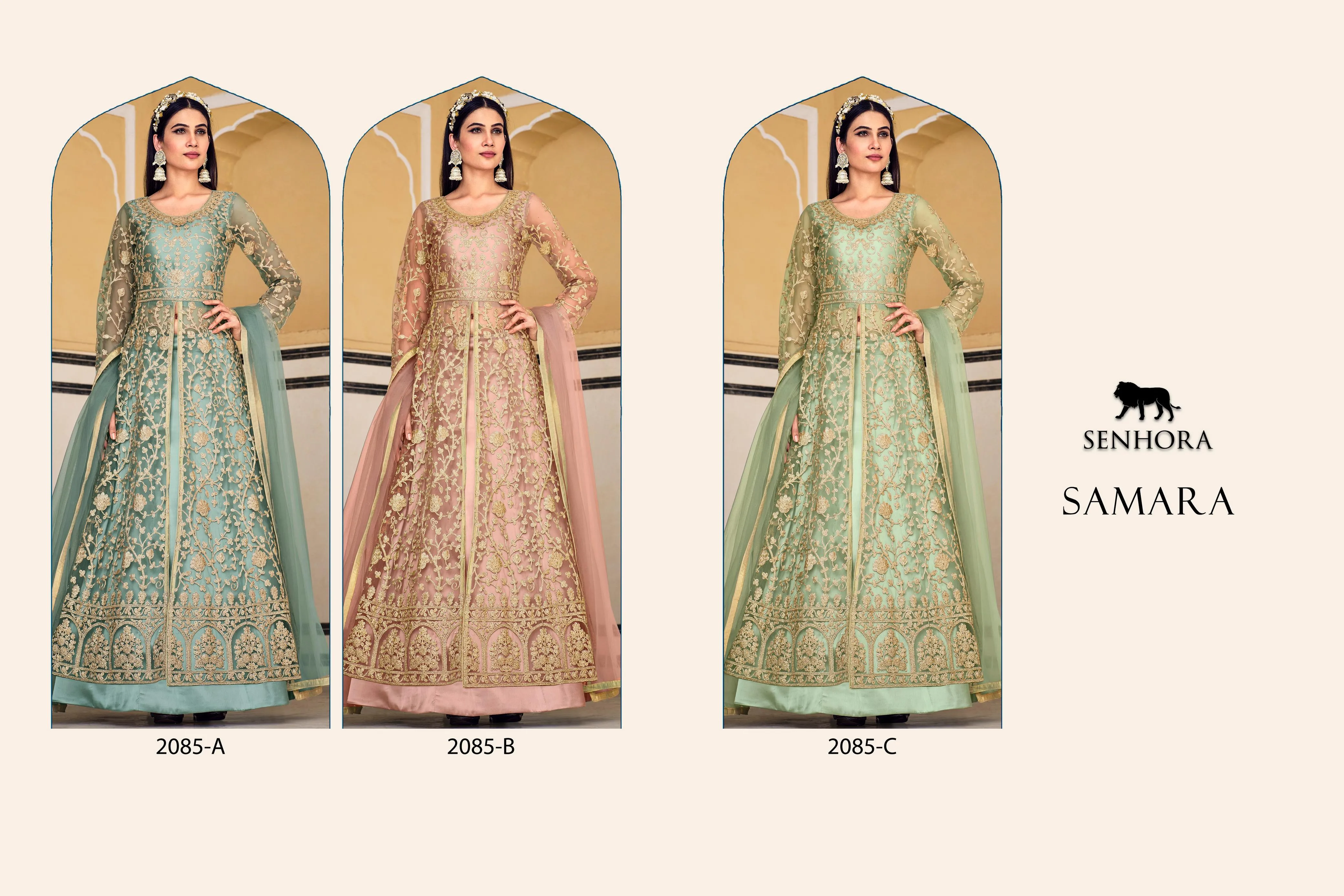 Senhora 2085 Samara Exclusive Heavy Designer Gown Style (2295x04)