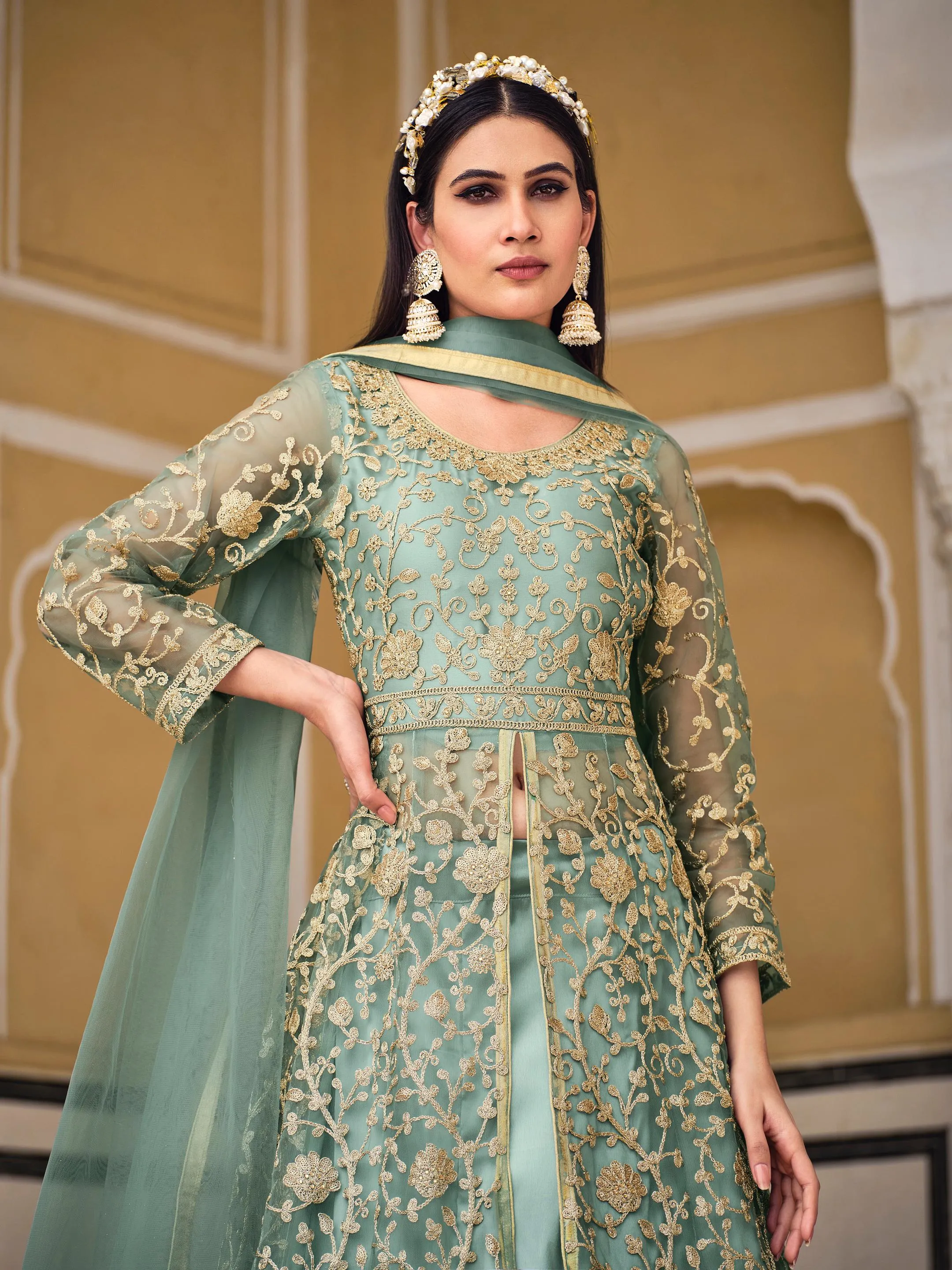 Senhora 2085 Samara Exclusive Heavy Designer Gown Style (2295x04)