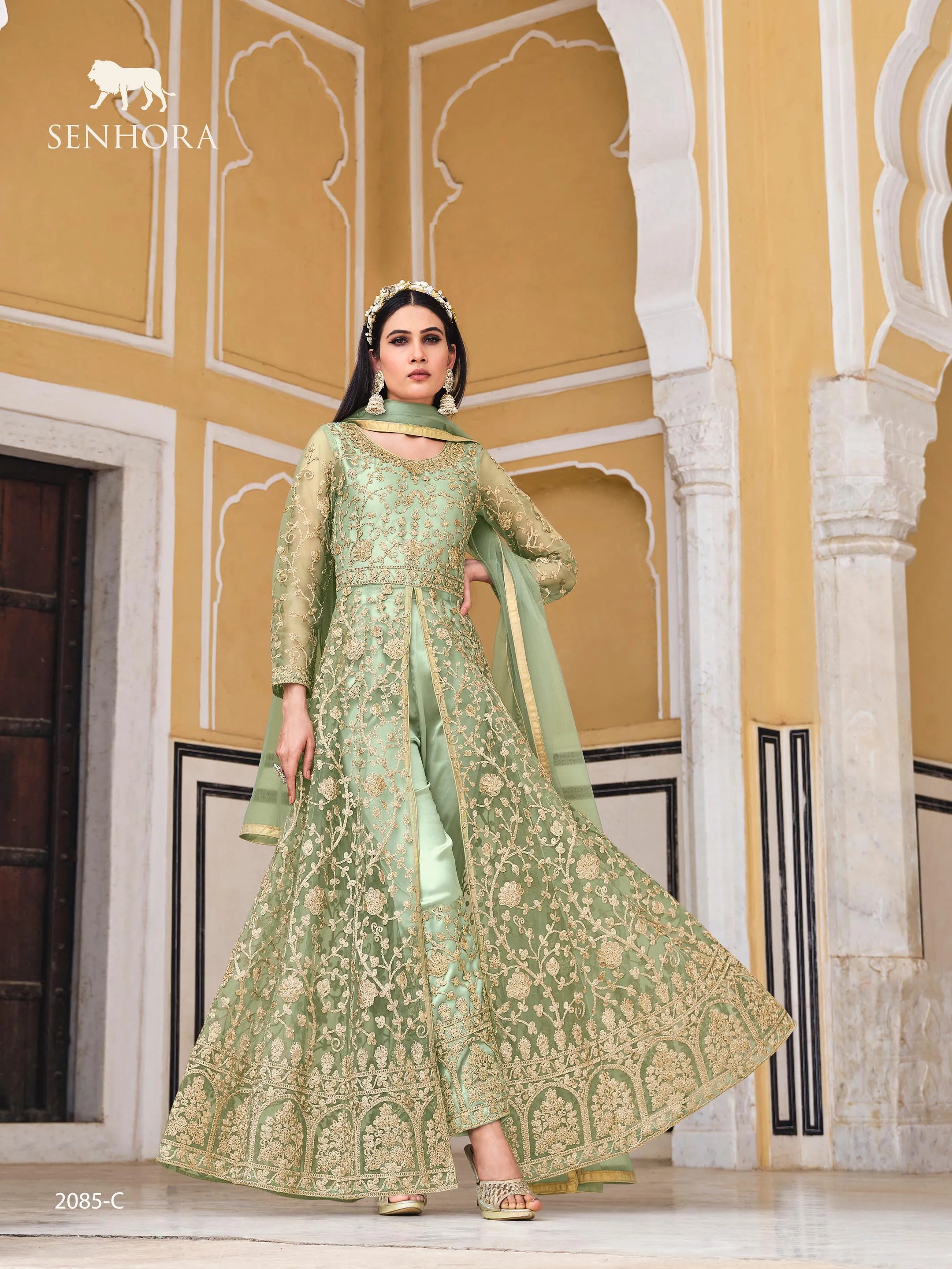 Senhora 2085 Samara Exclusive Heavy Designer Gown Style (2295x04)