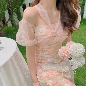 Take Heart Honey      Dress Kawaii Academia Y2K Cottagecore Coquette Fairycore Dollette Princesscore